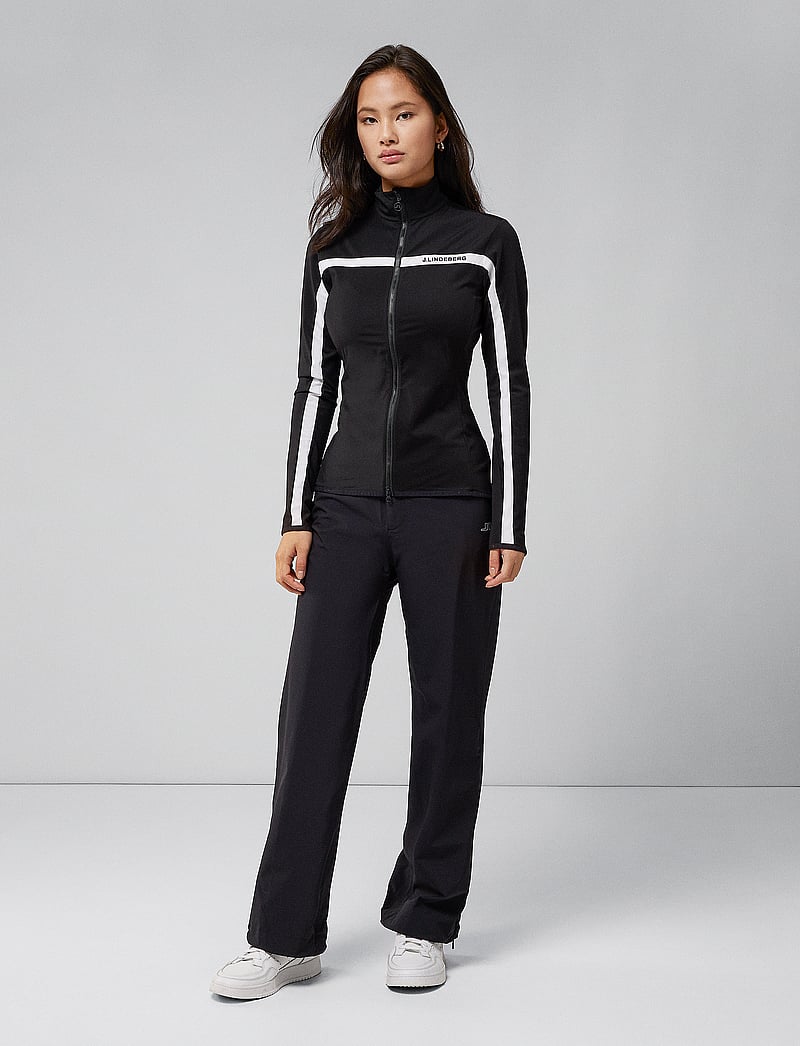 J. Lindeberg - Janice Mid Layer - fleece og mellemlag - black - 4