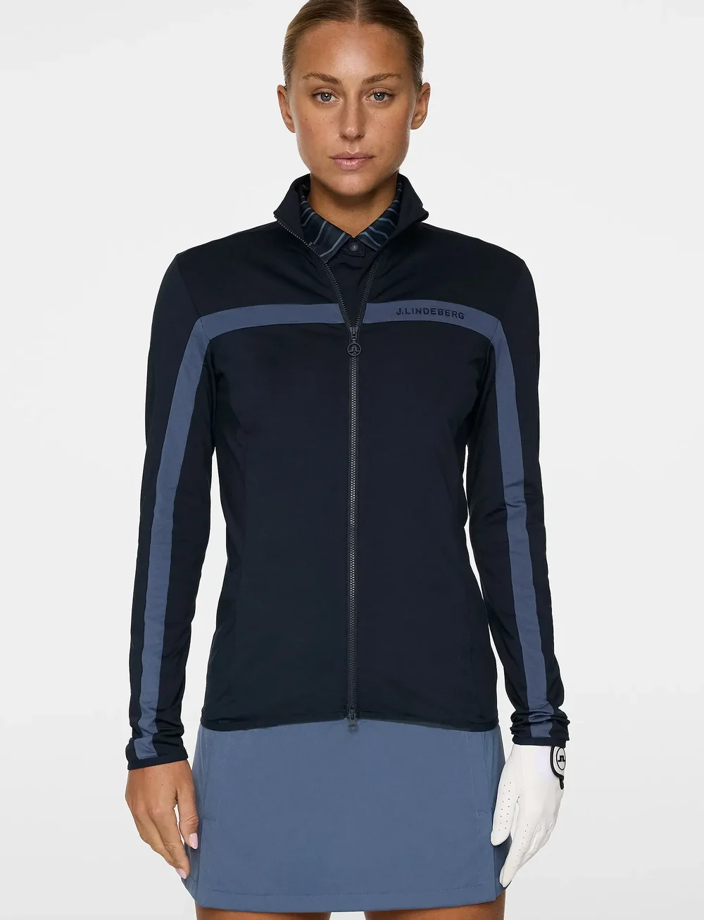 J. Lindeberg - Seasonal Janice Mid Layer - fleece & midlayer - jl navy - 0