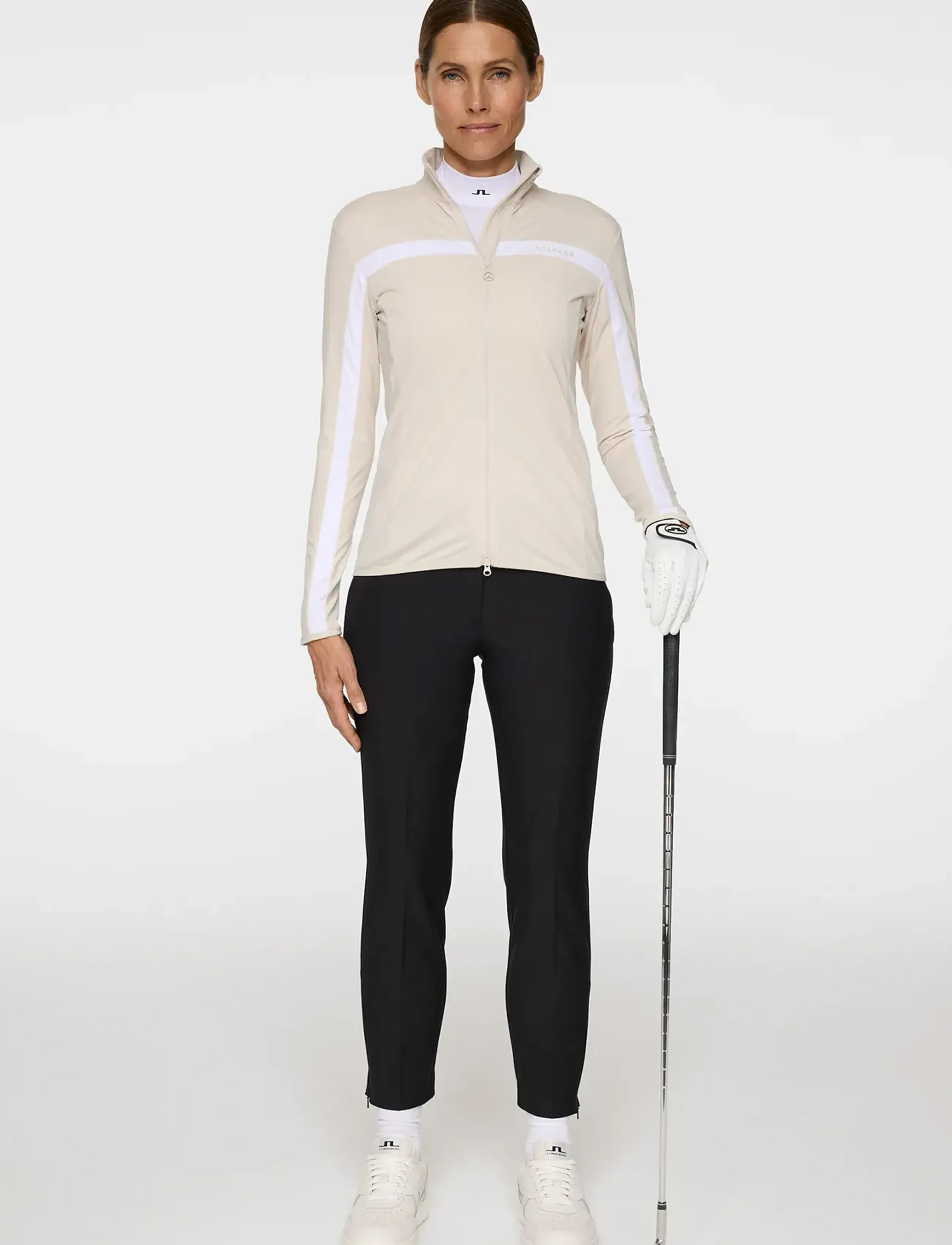 J. Lindeberg - Seasonal Janice Mid Layer - moonbeam - 4