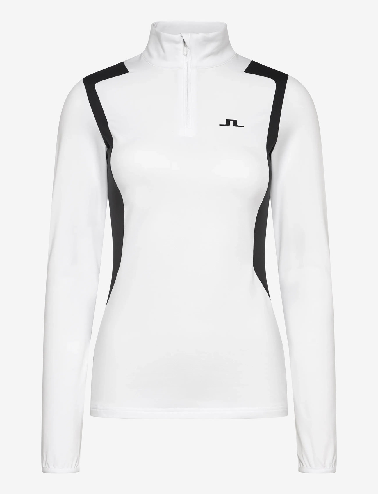 J. Lindeberg - Mae Quarter Zip Mid Layer - kampsunid ja vahekihid - white - 1