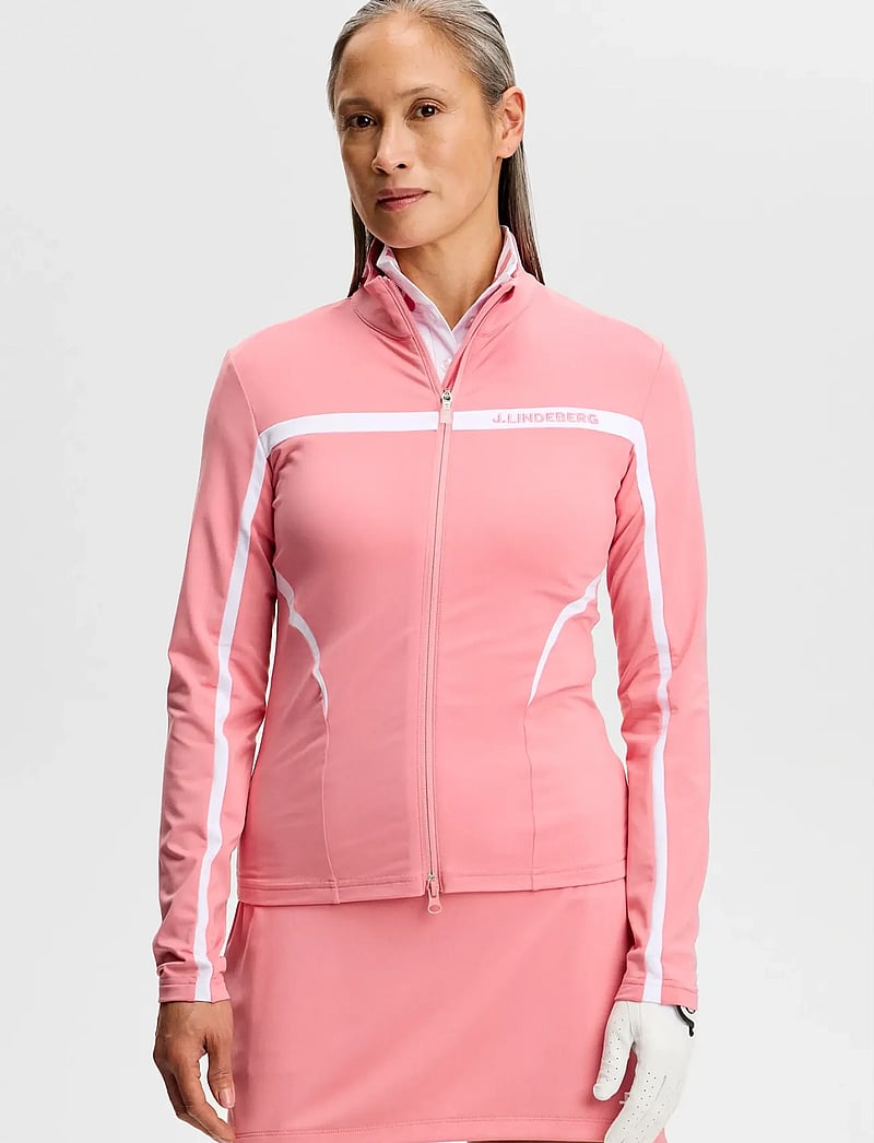 J. Lindeberg - Janice Mid Layer - oberteile - flamingo plume - 0