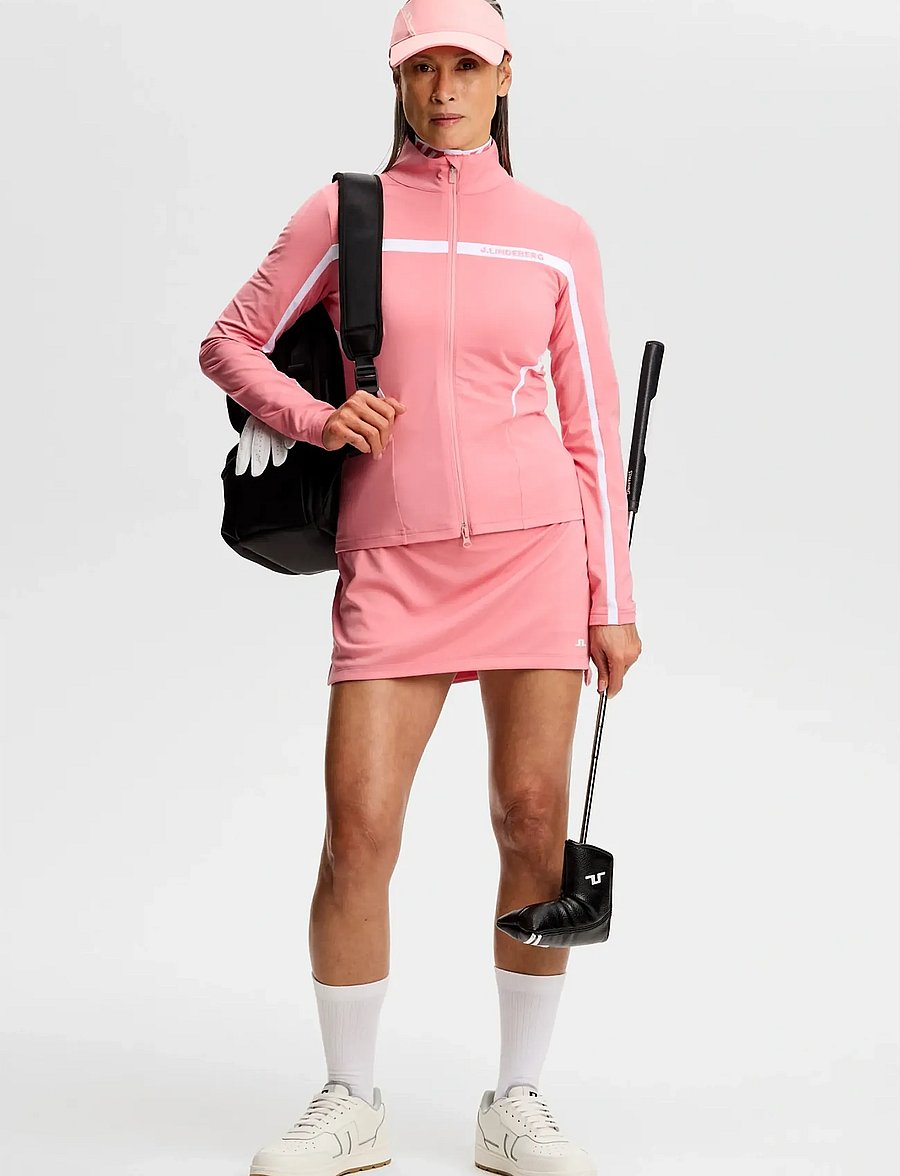 J. Lindeberg - Janice Mid Layer - alussärgid - flamingo plume - 4