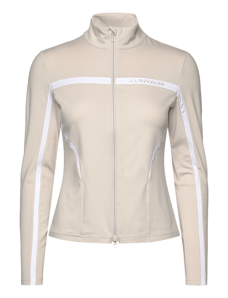 J. Lindeberg - Janice Mid Layer - oberteile - moonbeam - 0