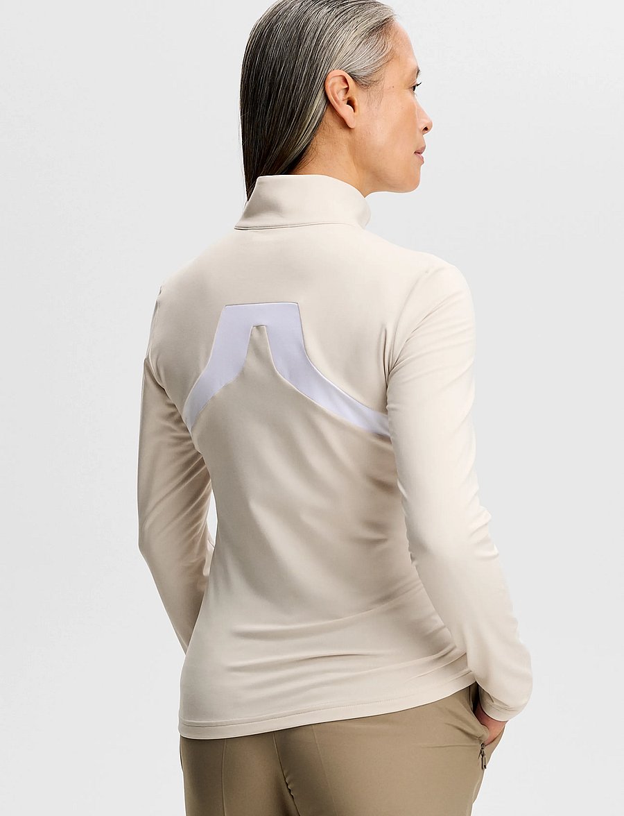 J. Lindeberg - Janice Mid Layer - Överdelar - moonbeam - 3