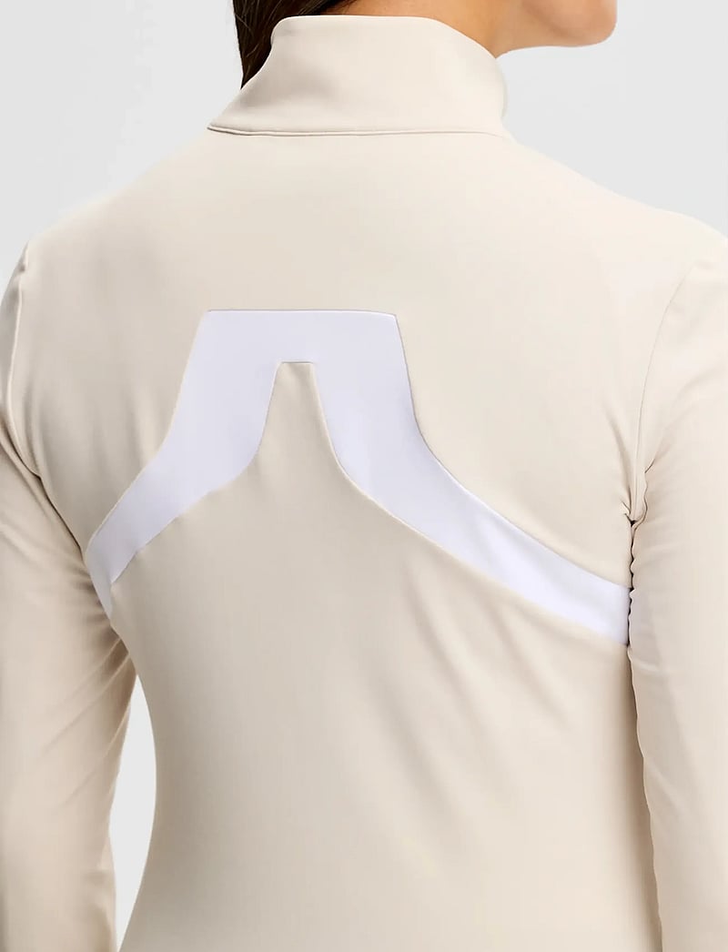 J. Lindeberg - Janice Mid Layer - oberteile - moonbeam - 4