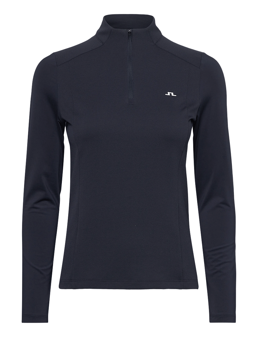 J. Lindeberg - Cindy Quarter Zip Mid Layer - overdele - jl navy - 1