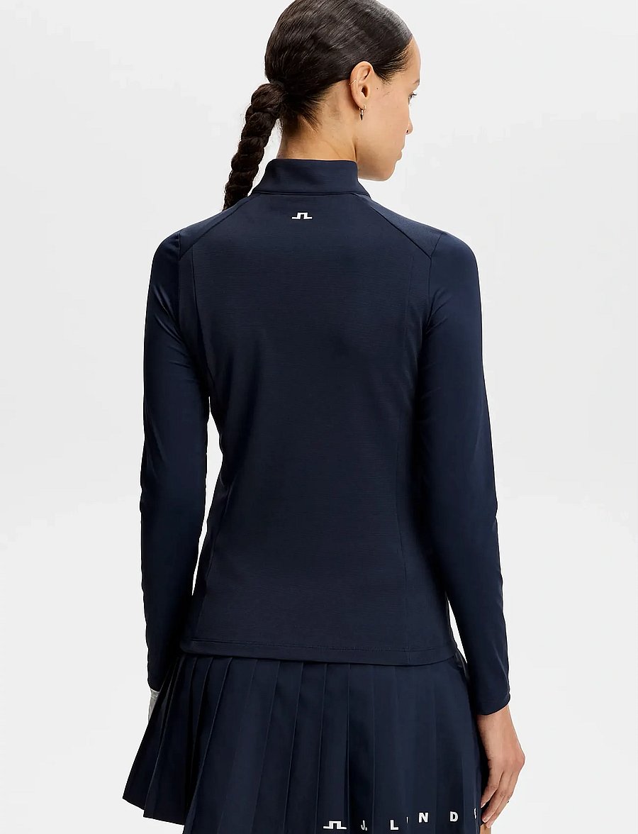 J. Lindeberg - Cindy Quarter Zip Mid Layer - overdele - jl navy - 3