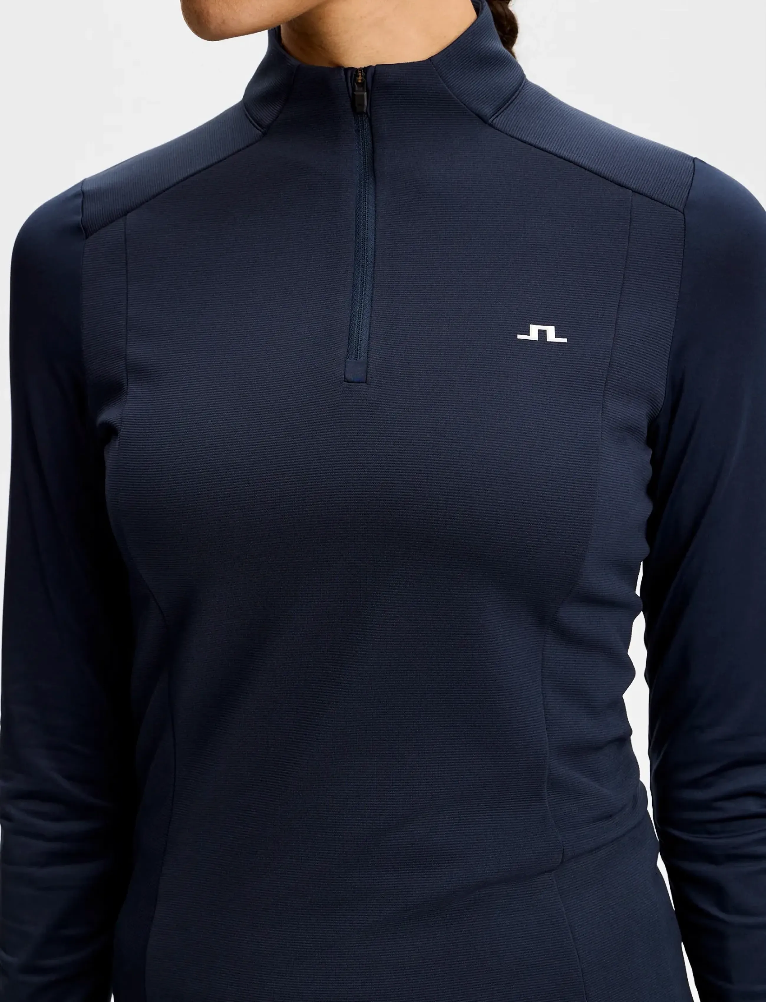 J. Lindeberg - Cindy Quarter Zip Mid Layer - overdele - jl navy - 5
