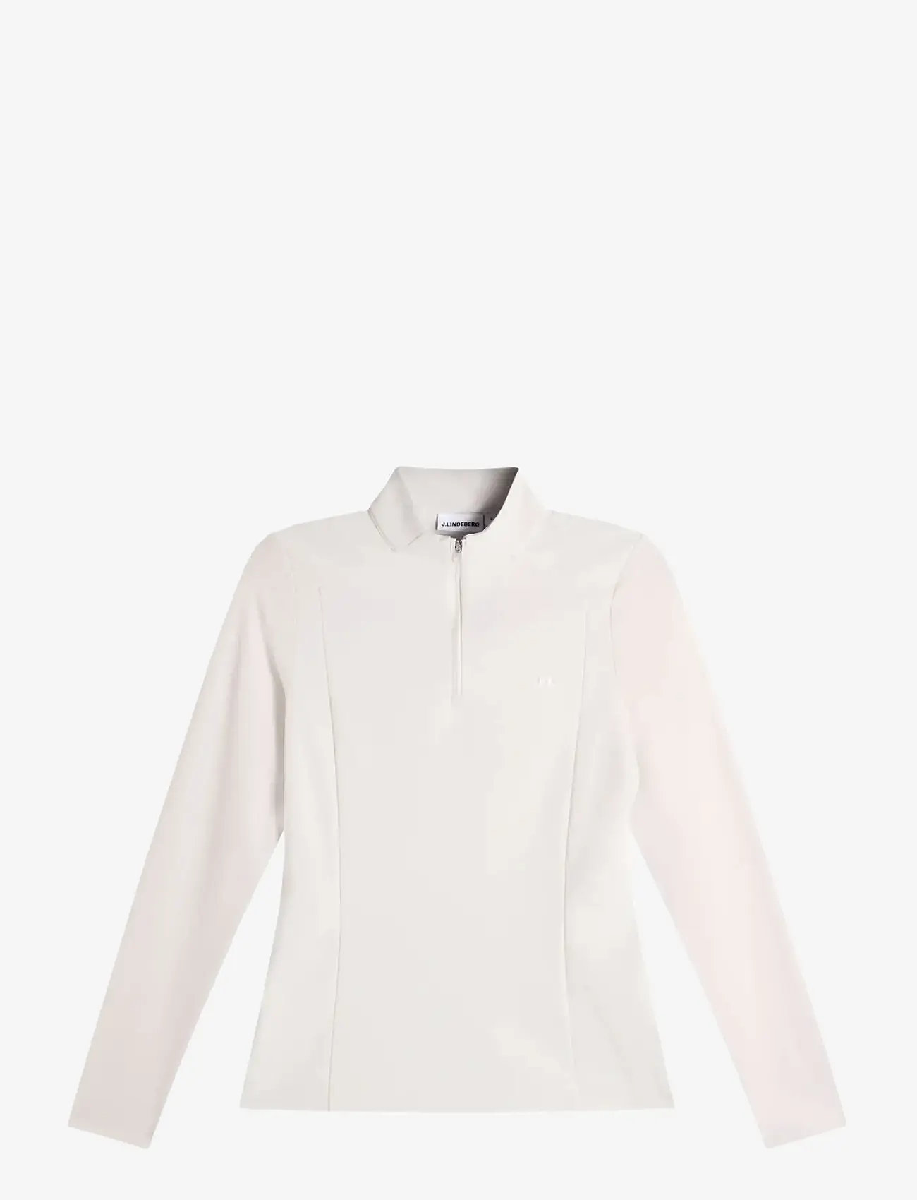 J. Lindeberg - Cindy Quarter Zip Mid Layer - overdele - moonbeam - 1
