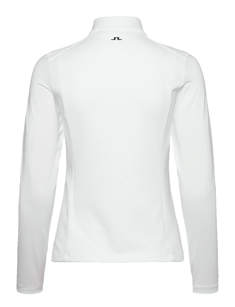 J. Lindeberg - Cindy Quarter Zip Mid Layer - oberteile - white - 2