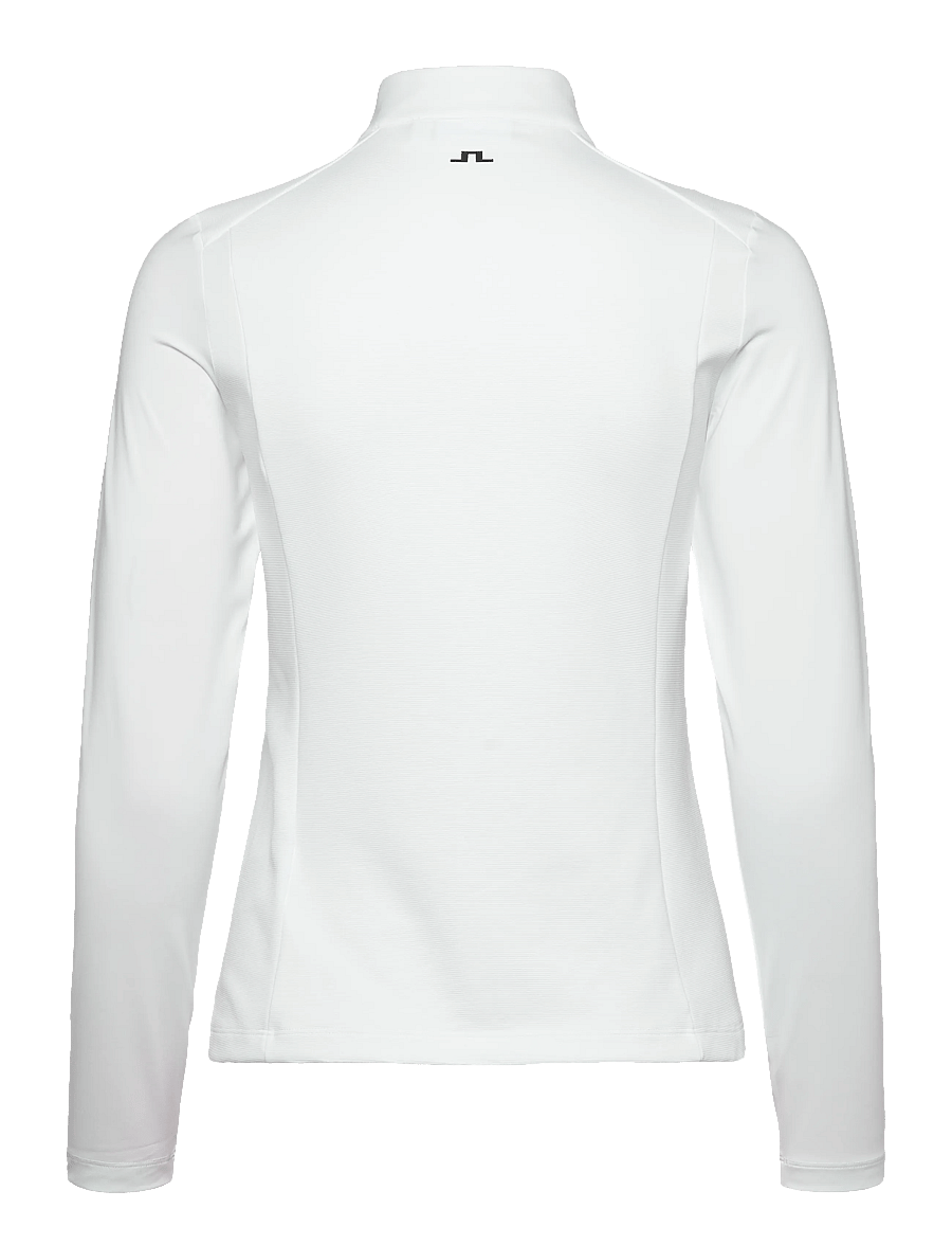 J. Lindeberg - Cindy Quarter Zip Mid Layer - góry - white - 2