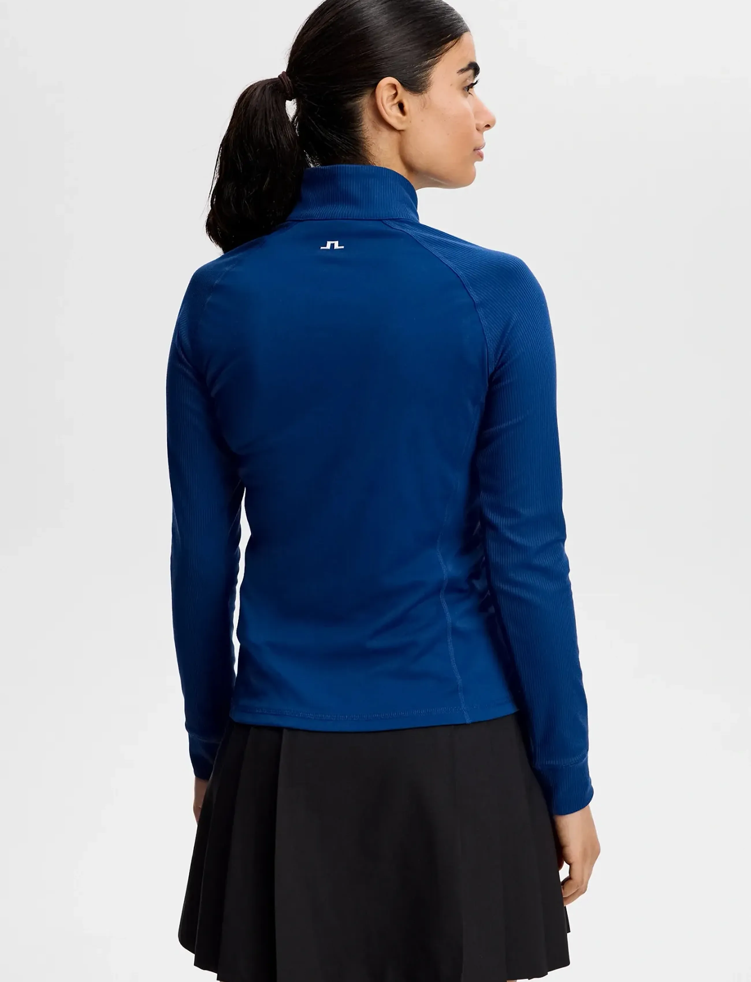 J. Lindeberg - Mel Rib Mid Layer - tops - estate blue - 2