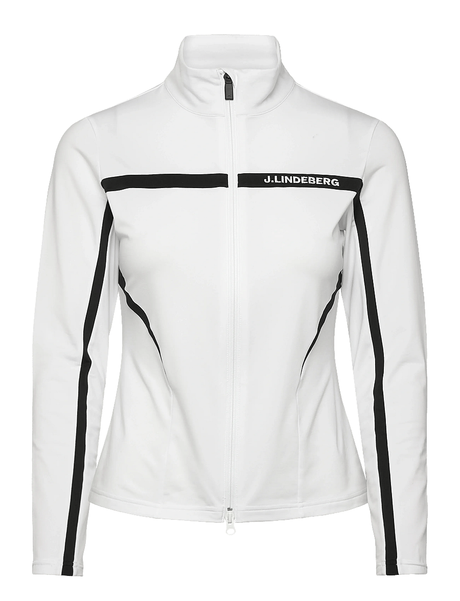 J. Lindeberg - Janice Mid Layer - golf-jacken - white - 1