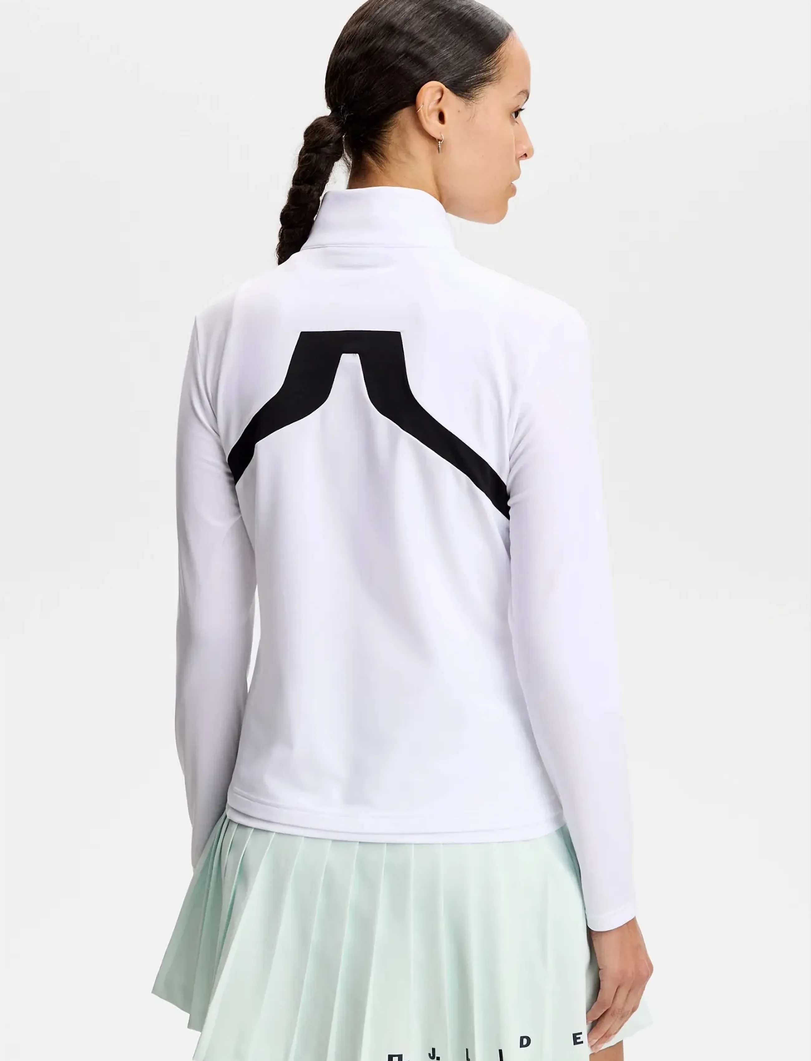 J. Lindeberg - Janice Mid Layer - golf jackets - white - 3