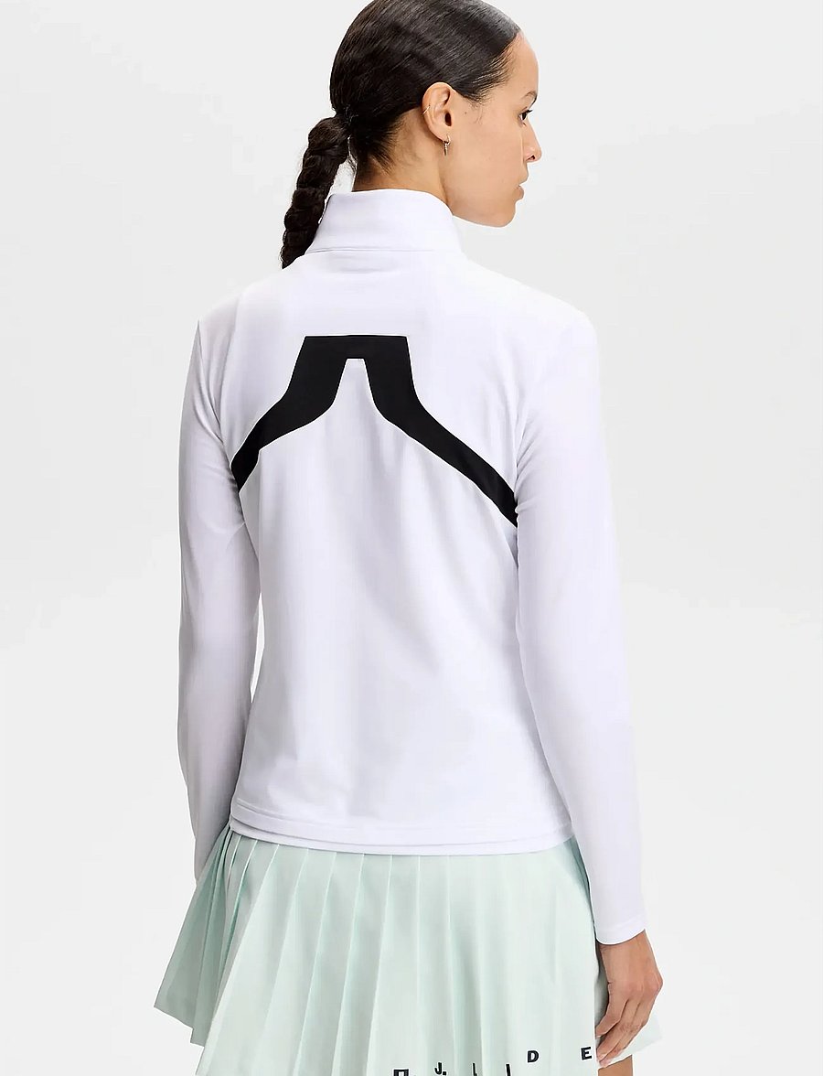 J. Lindeberg - Janice Mid Layer - golf-jacken - white - 3