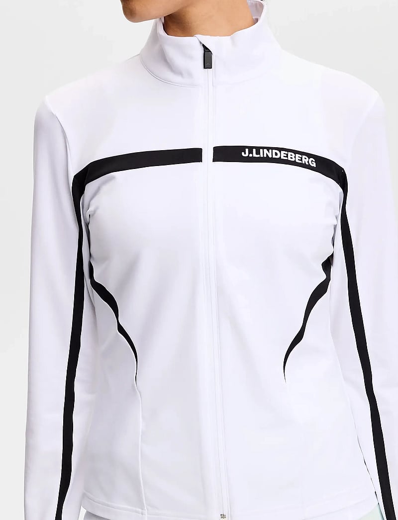 J. Lindeberg - Janice Mid Layer - golf-jacken - white - 5