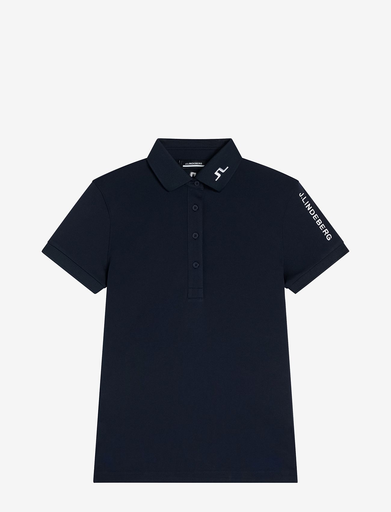 J. Lindeberg - Tour Tech Golf Polo - toppar & t-shirts - jl navy - 1