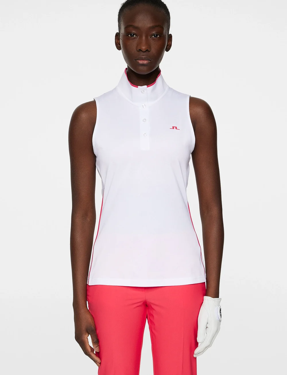 J. Lindeberg - Lili Sleeveless Top - toppar & t-shirts - white - 0