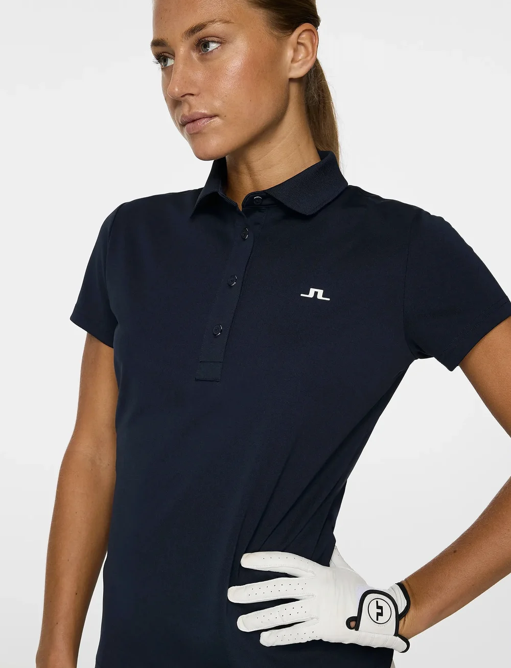 J. Lindeberg - Cassie Polo - toppe & t-shirts - jl navy - 5