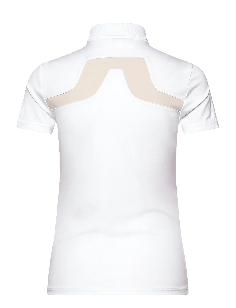 J. Lindeberg - Cassie Polo - toppar & t-shirts - white - 2