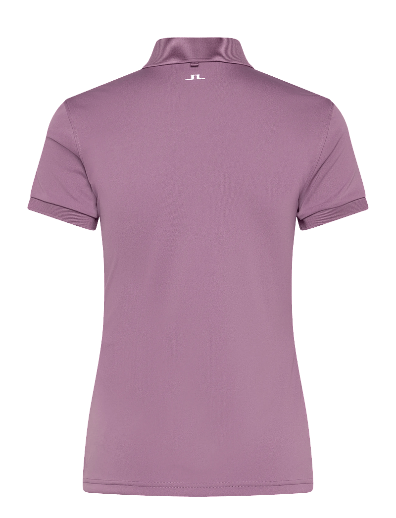 J. Lindeberg - Tour Tech Polo - toppar & t-shirts - very grape - 2