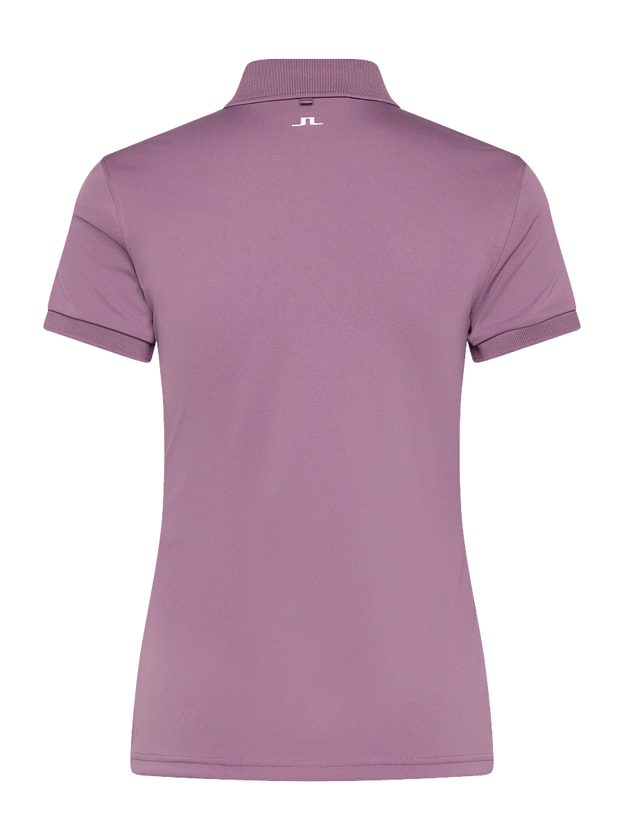 J. Lindeberg - Tour Tech Polo - oberteile & t-shirts - very grape - 2