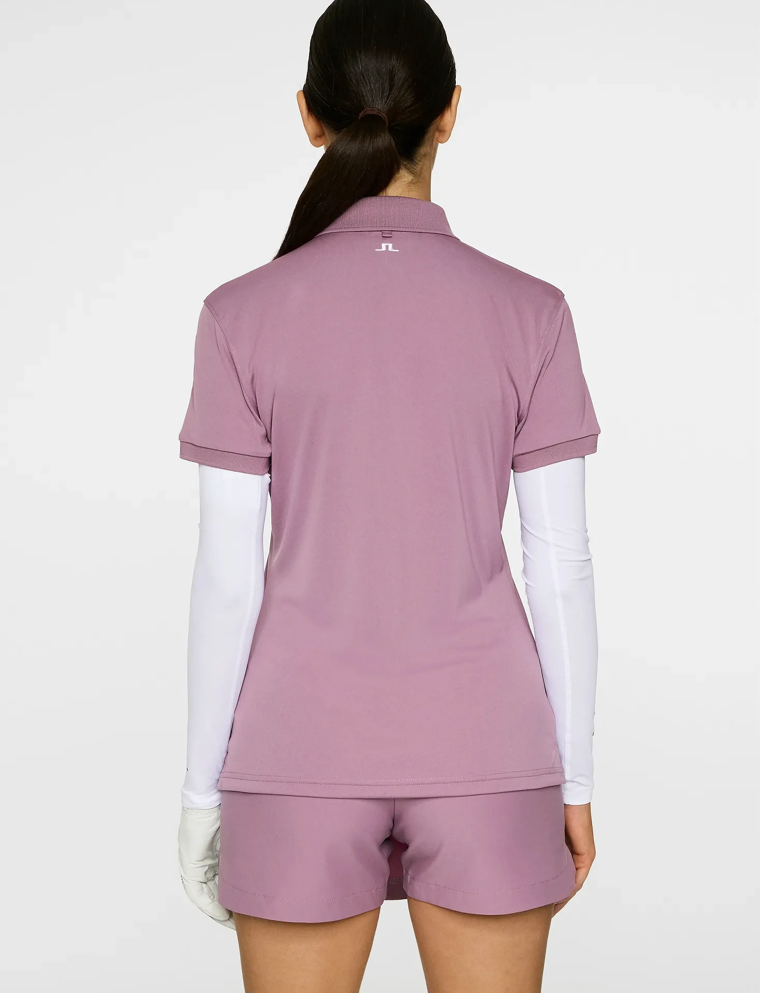 J. Lindeberg - Tour Tech Polo - oberteile & t-shirts - very grape - 3