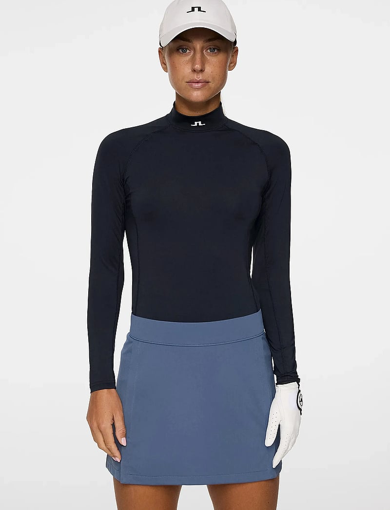 J. Lindeberg - Ella Compression Top - långärmade tröjor - jl navy - 0
