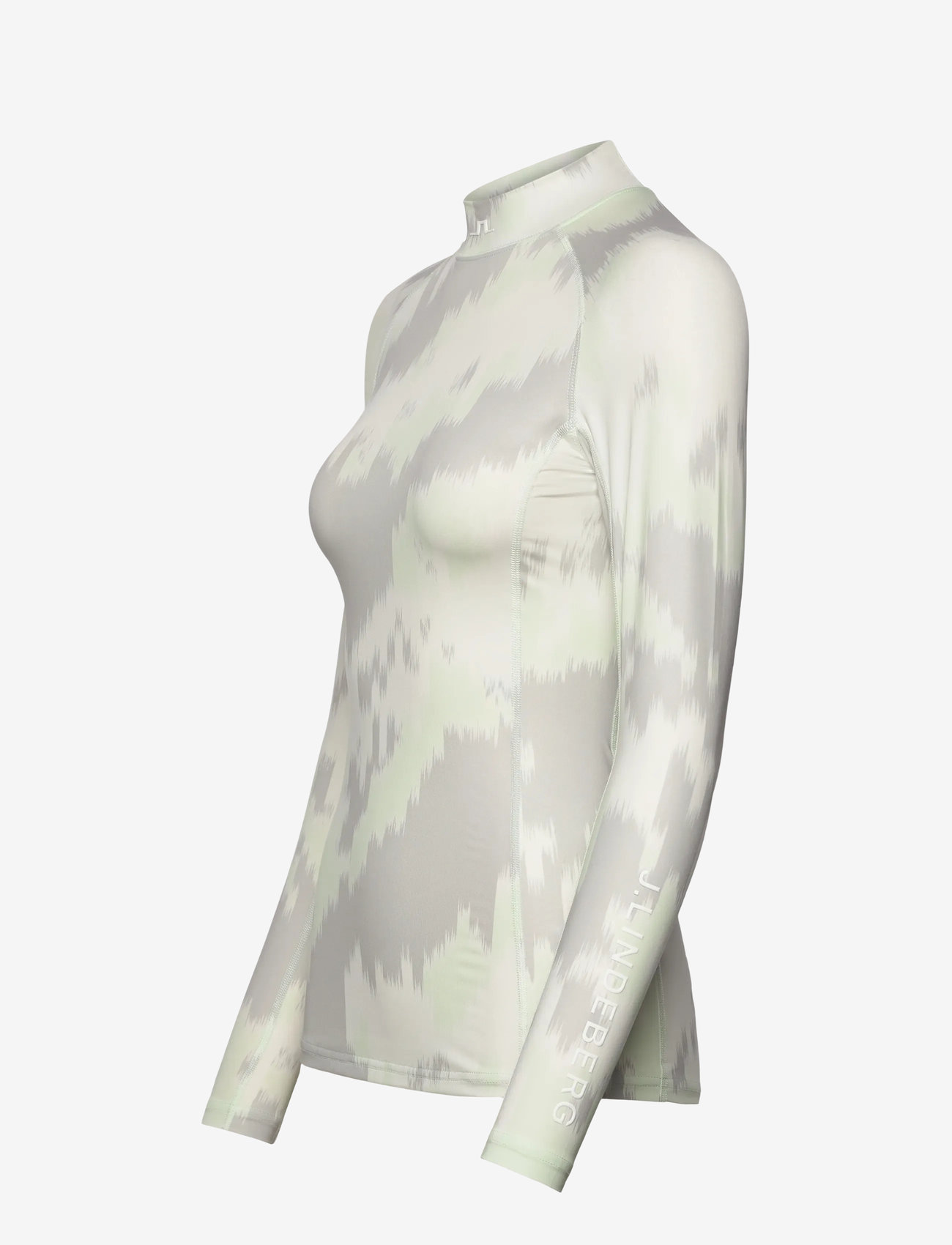 J. Lindeberg - Ella Print Compression Top - longsleeved tops - warp ambrosia l - 3