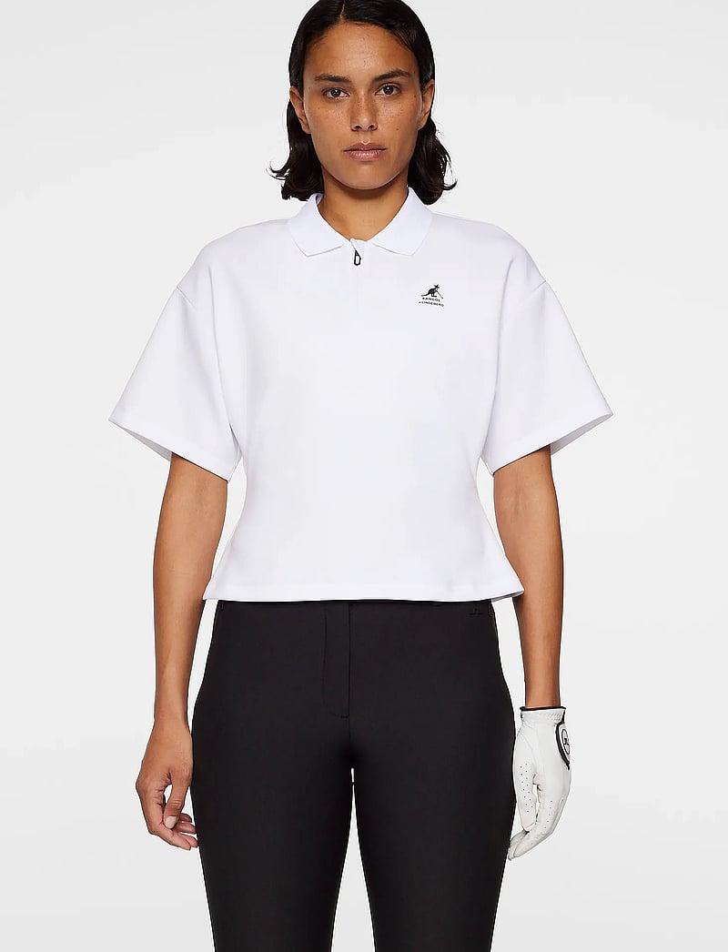 J. Lindeberg - Amila Top - oberteile & t-shirts - white - 0