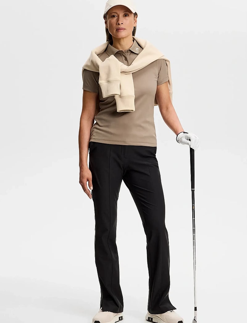 J. Lindeberg - Tour Tech Polo - oberteile & t-shirts - brindle - 3