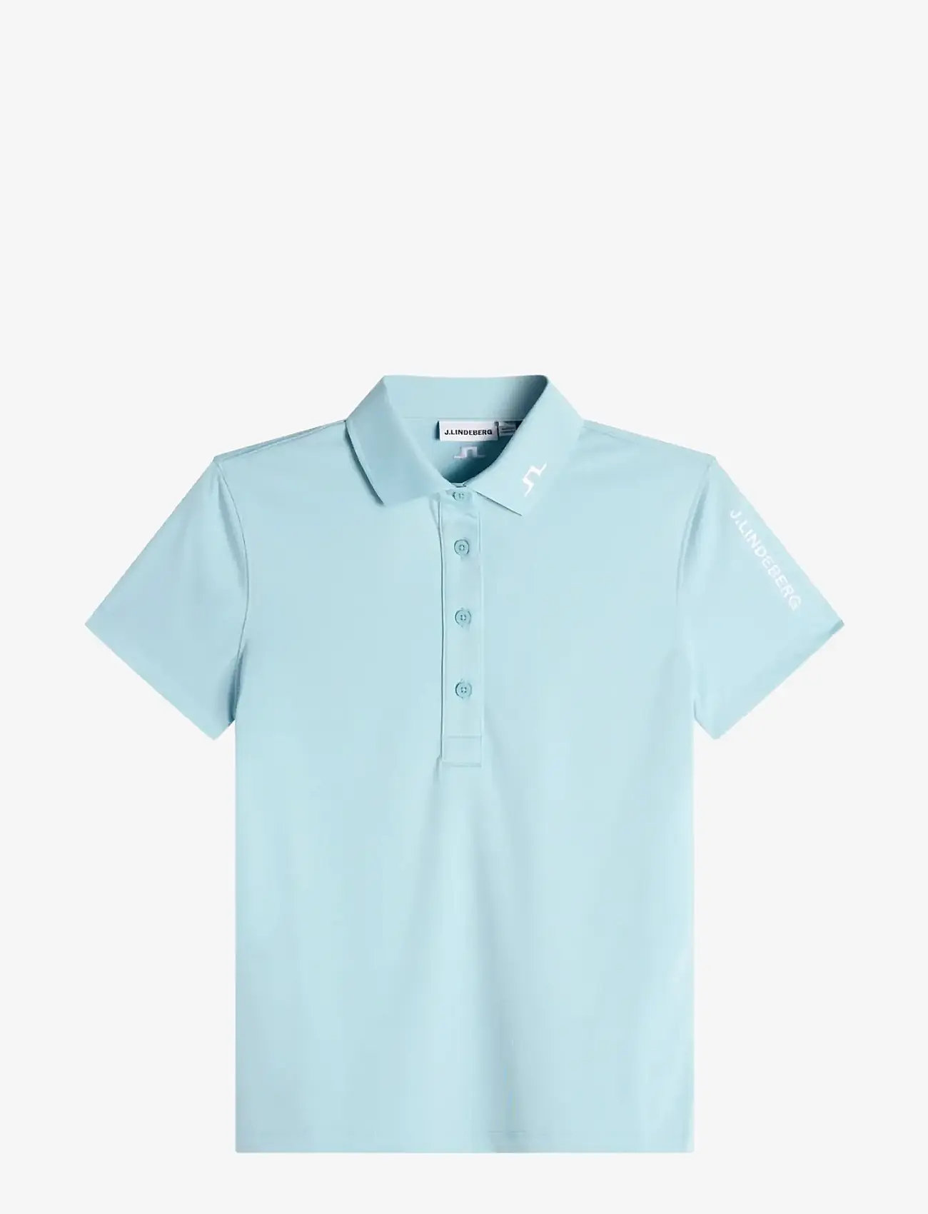 J. Lindeberg - Tour Tech Polo - toppar & t-shirts - forget-me-not - 0