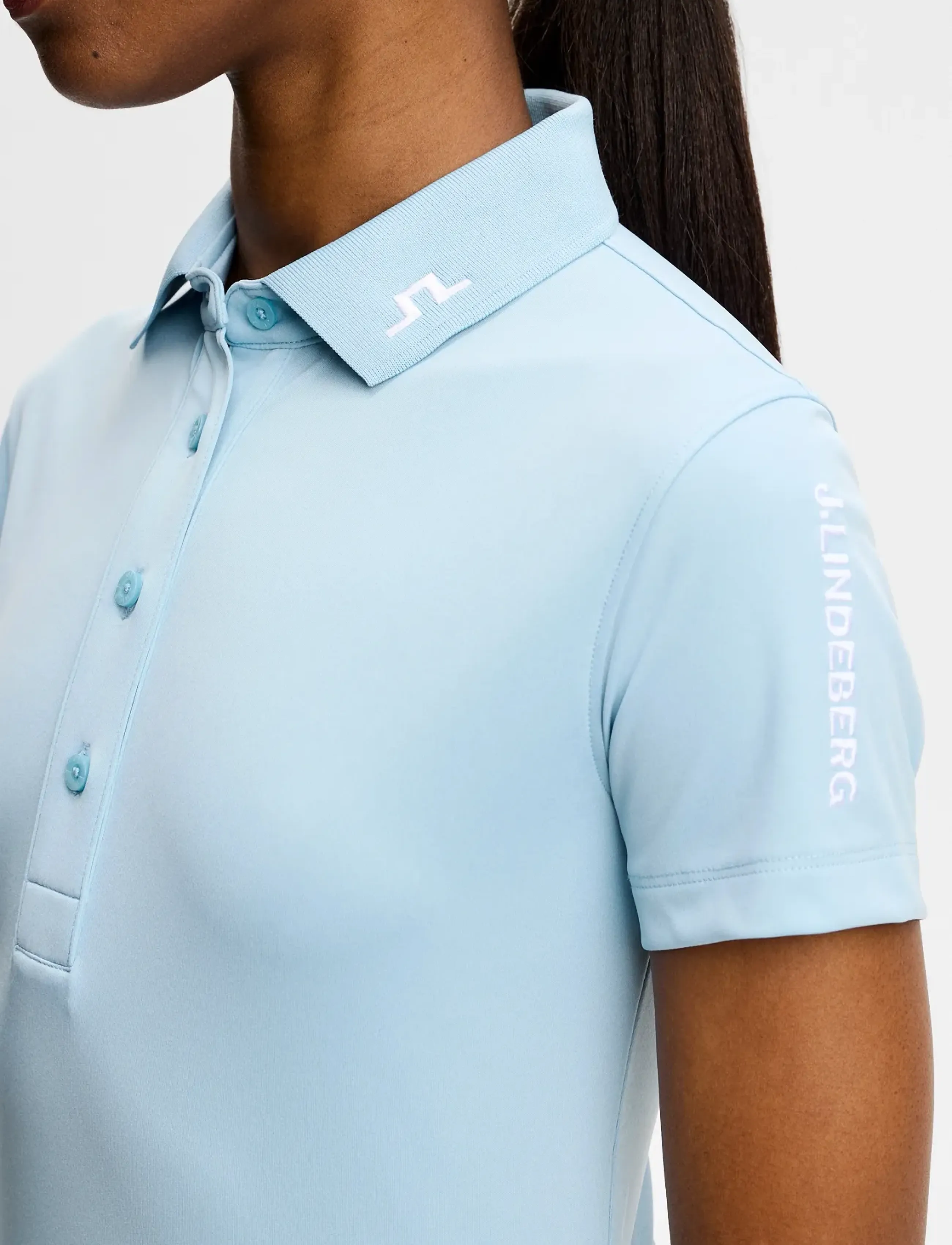 J. Lindeberg - Tour Tech Polo - polos - forget-me-not - 4