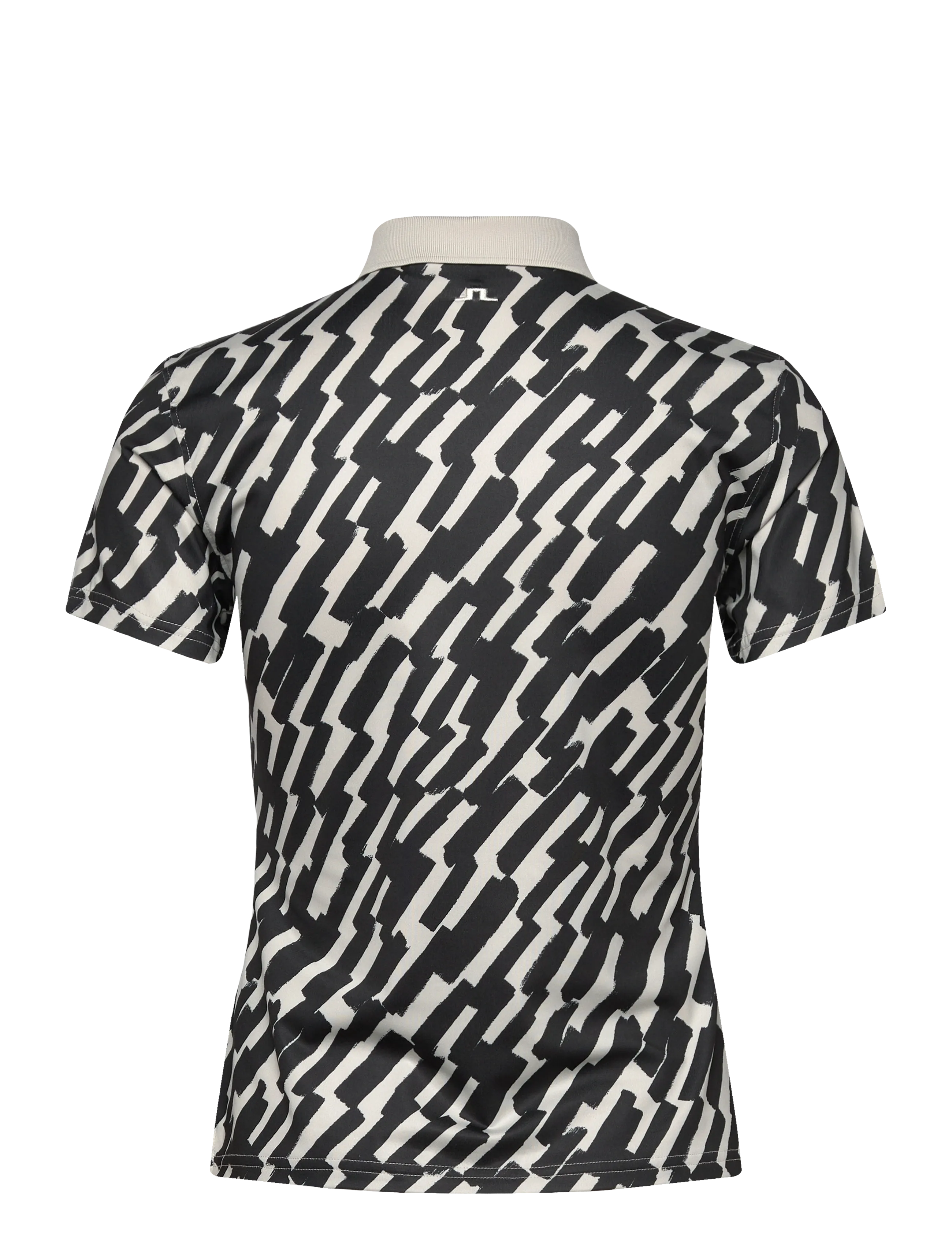 J. Lindeberg - Tour Tech Print Polo - koszulki polo - oak moonbeam m - 2