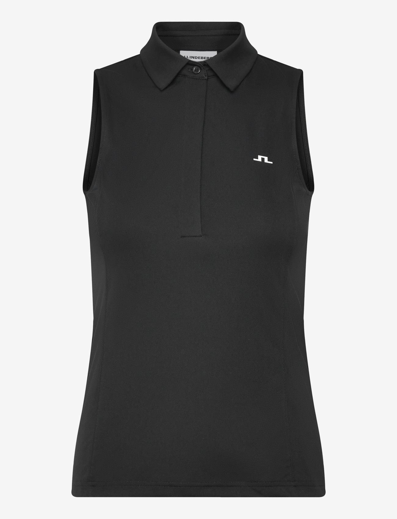 J. Lindeberg - Dena Sleeveless Polo - tank tops - black - 1
