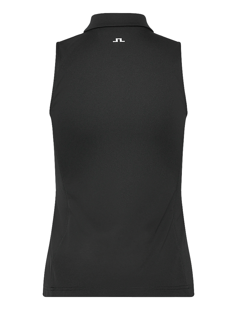 J. Lindeberg - Dena Sleeveless Polo - tank tops - black - 2
