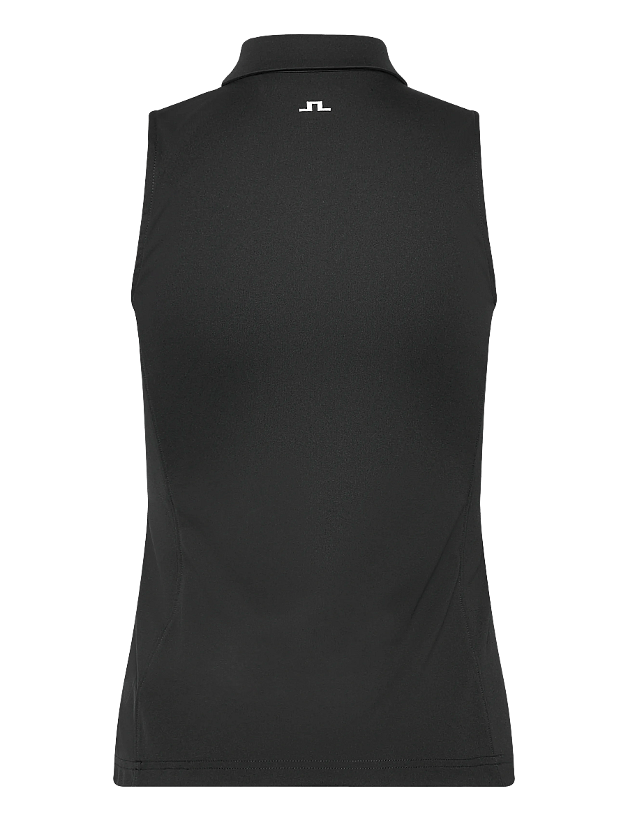 J. Lindeberg - Dena Sleeveless Polo - koszulki polo - black - 2