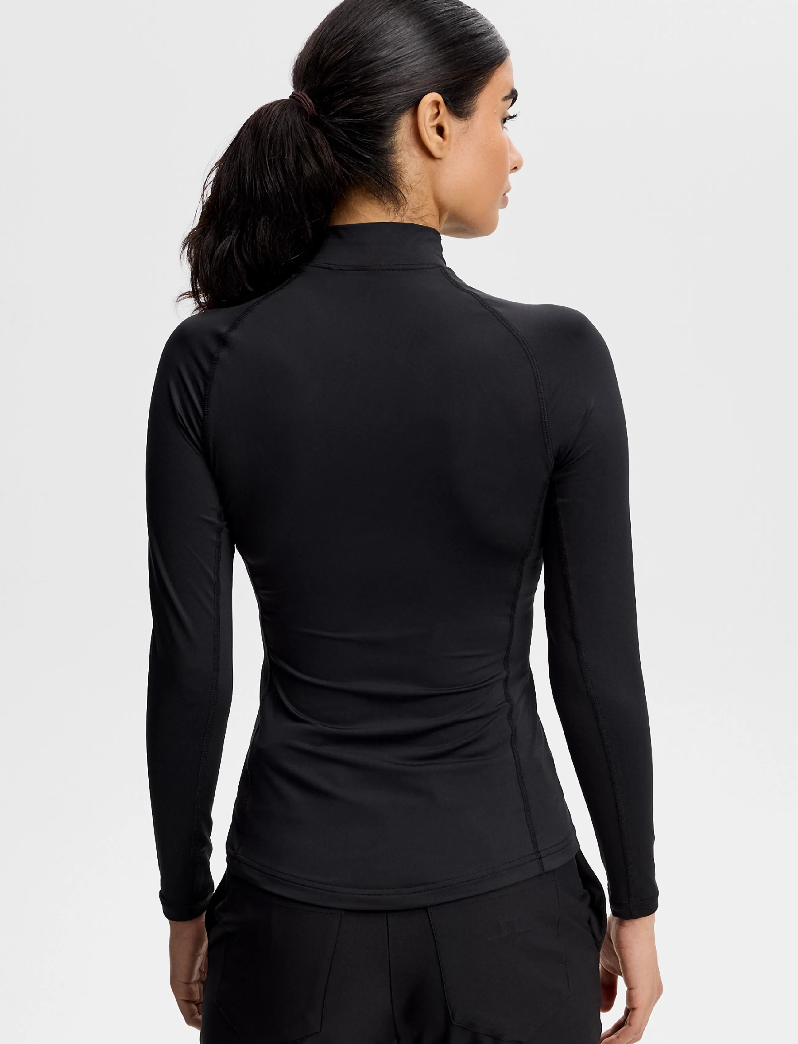 J. Lindeberg - ELLA COMPRESSION TOP - funktionsunterwäsche - oberteile - black - 2