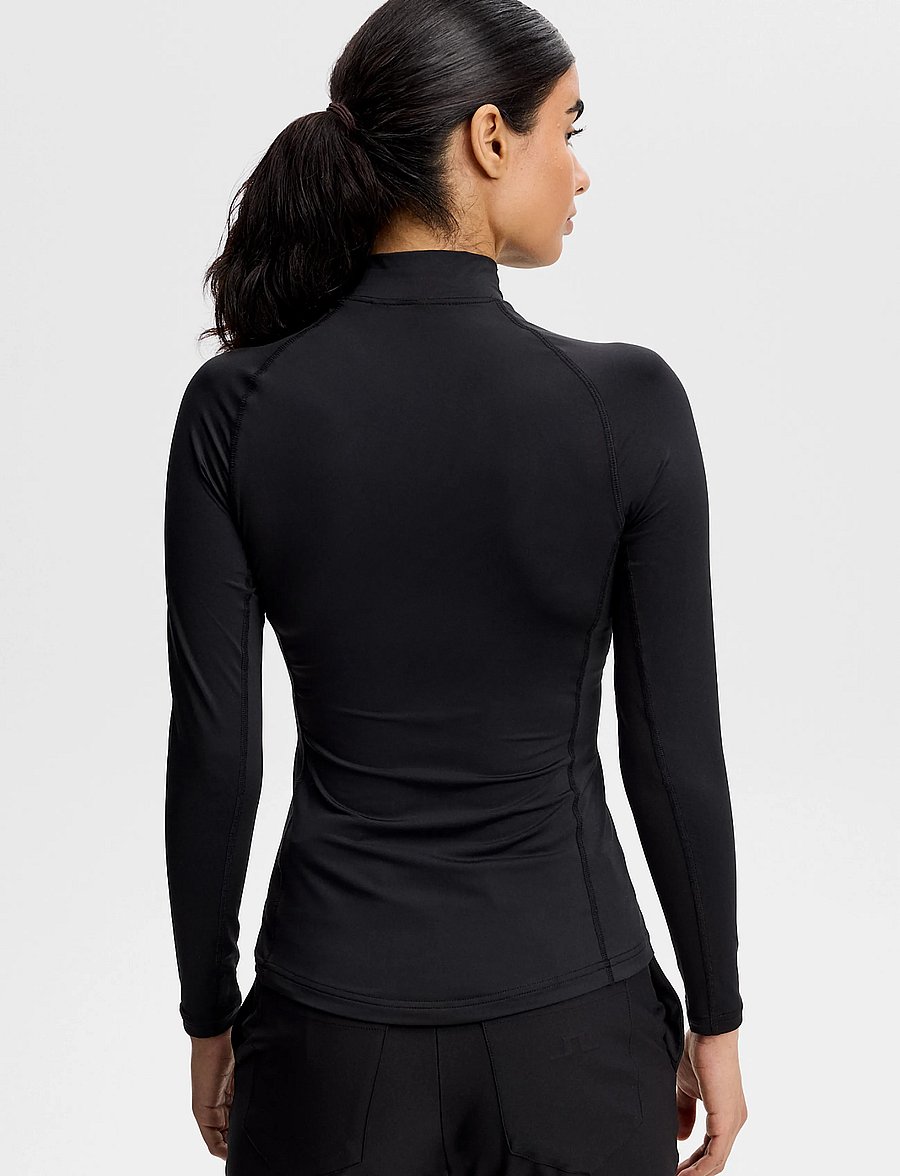 J. Lindeberg - ELLA COMPRESSION TOP - funktionsunterwäsche - oberteile - black - 2