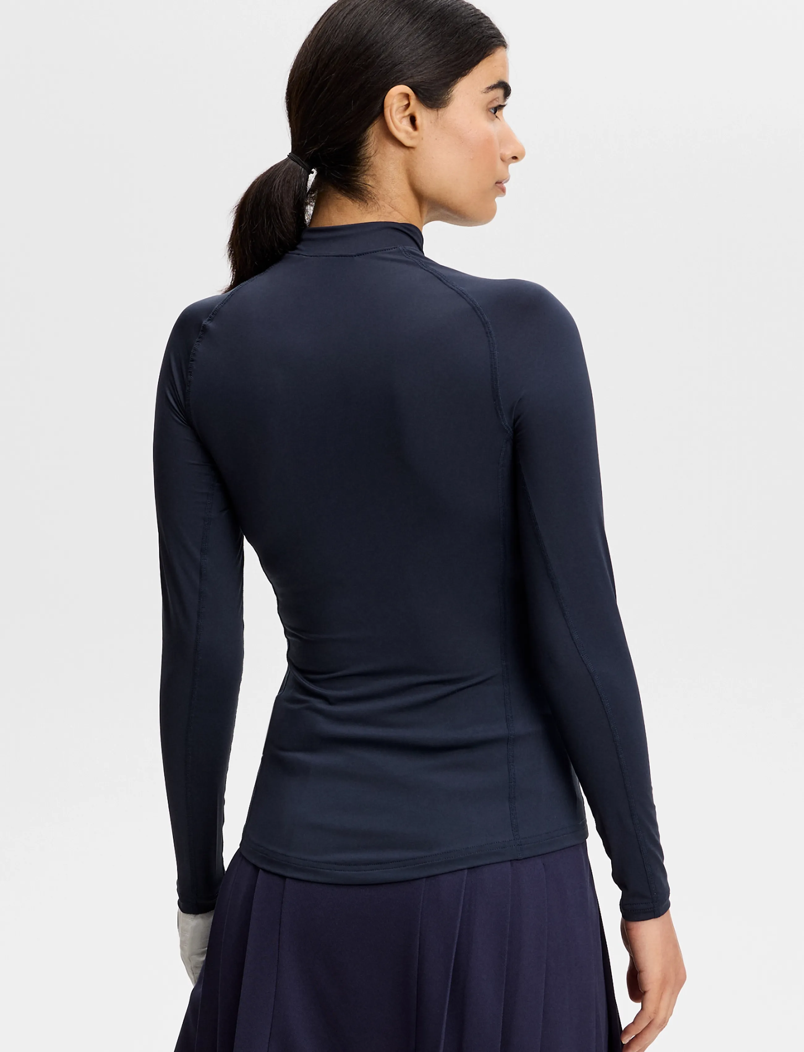 J. Lindeberg - ELLA COMPRESSION TOP - baselayer overdele - jl navy - 2