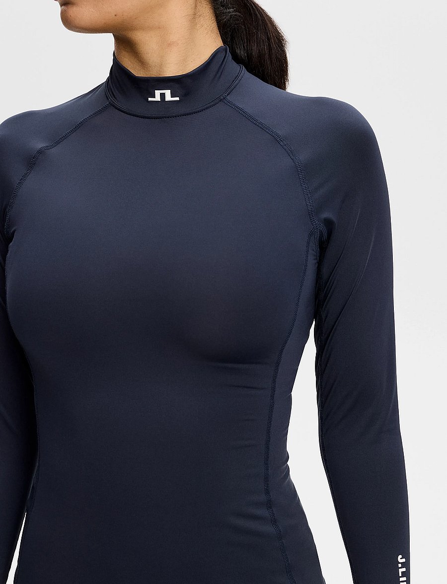 J. Lindeberg - ELLA COMPRESSION TOP - baselayer overdele - jl navy - 4