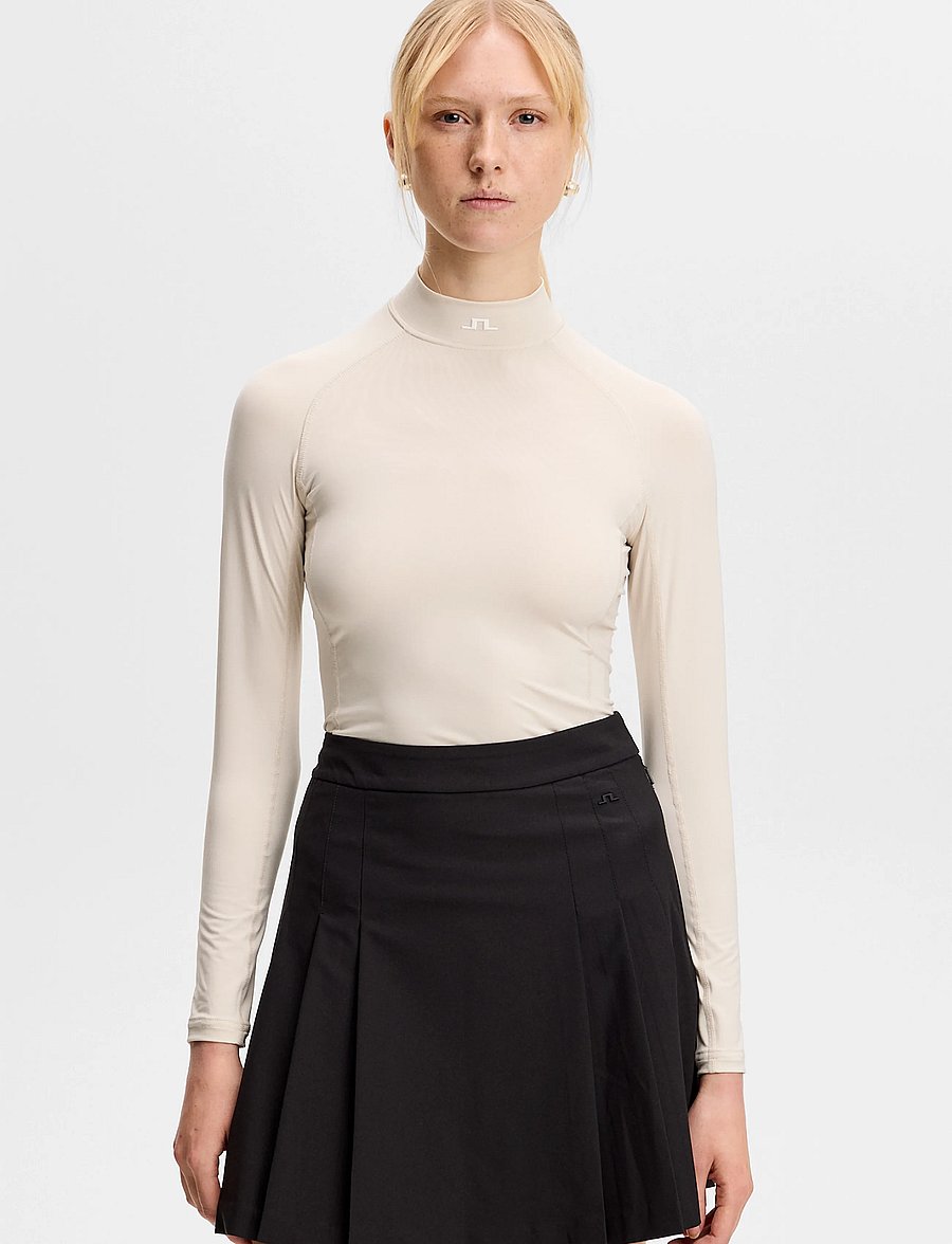 J. Lindeberg - ELLA COMPRESSION TOP - underställströjor - moonbeam - 0