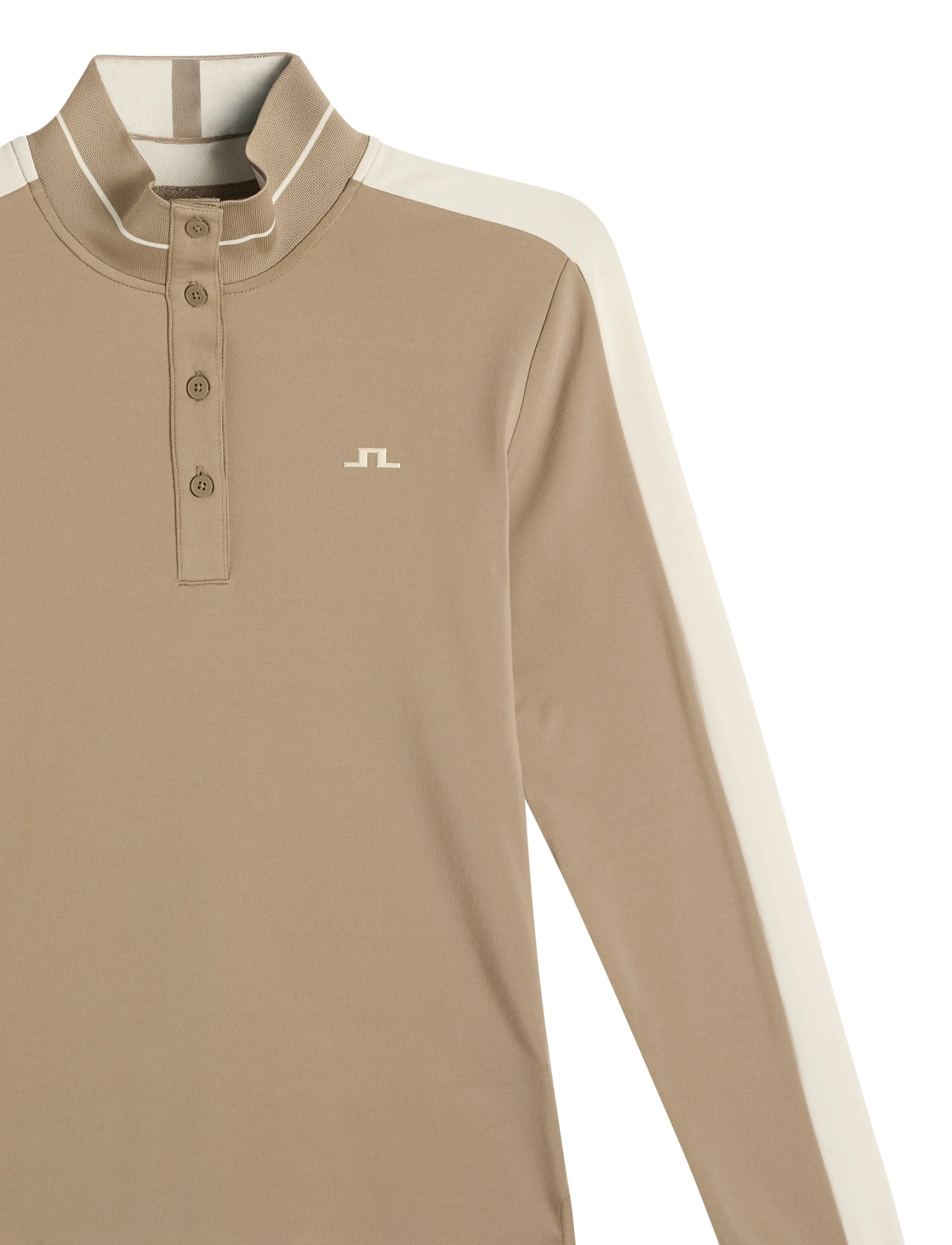 J. Lindeberg - HERTTA LONG SLEEVE POLO - langarmshirts - brindle - 5