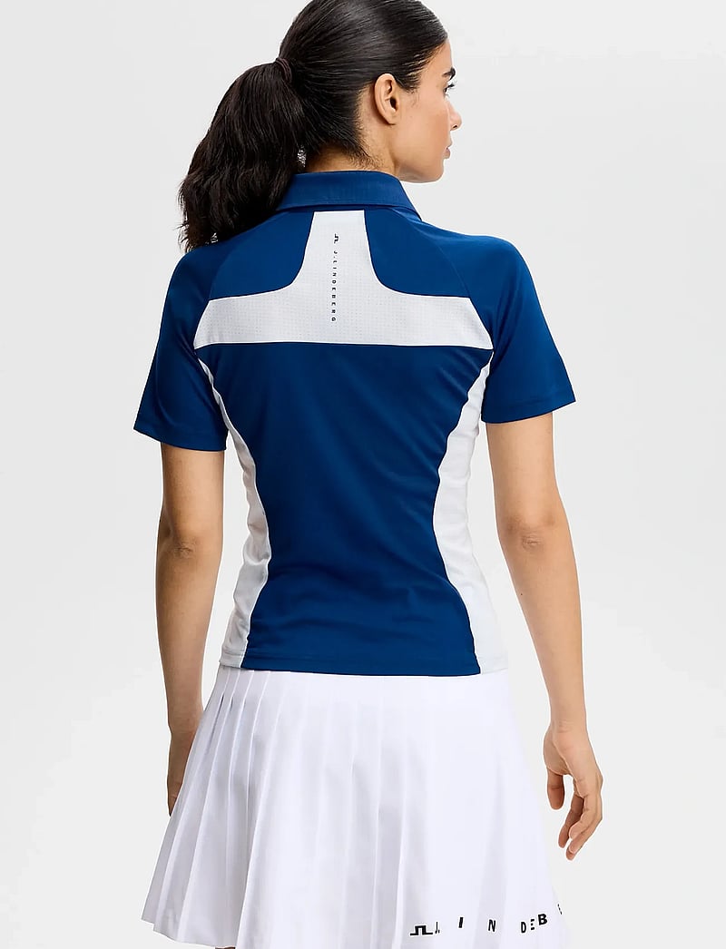 J. Lindeberg - Isador Polo - toppe & t-shirts - estate blue - 3