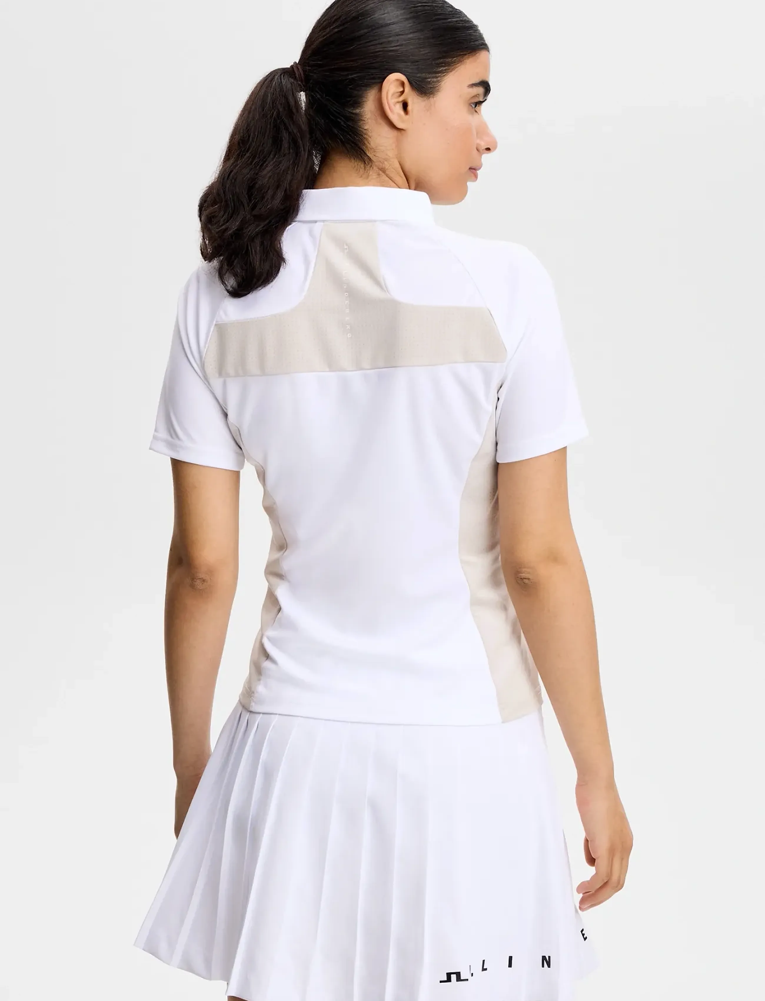 J. Lindeberg - Isador Polo - toppe & t-shirts - white - 3