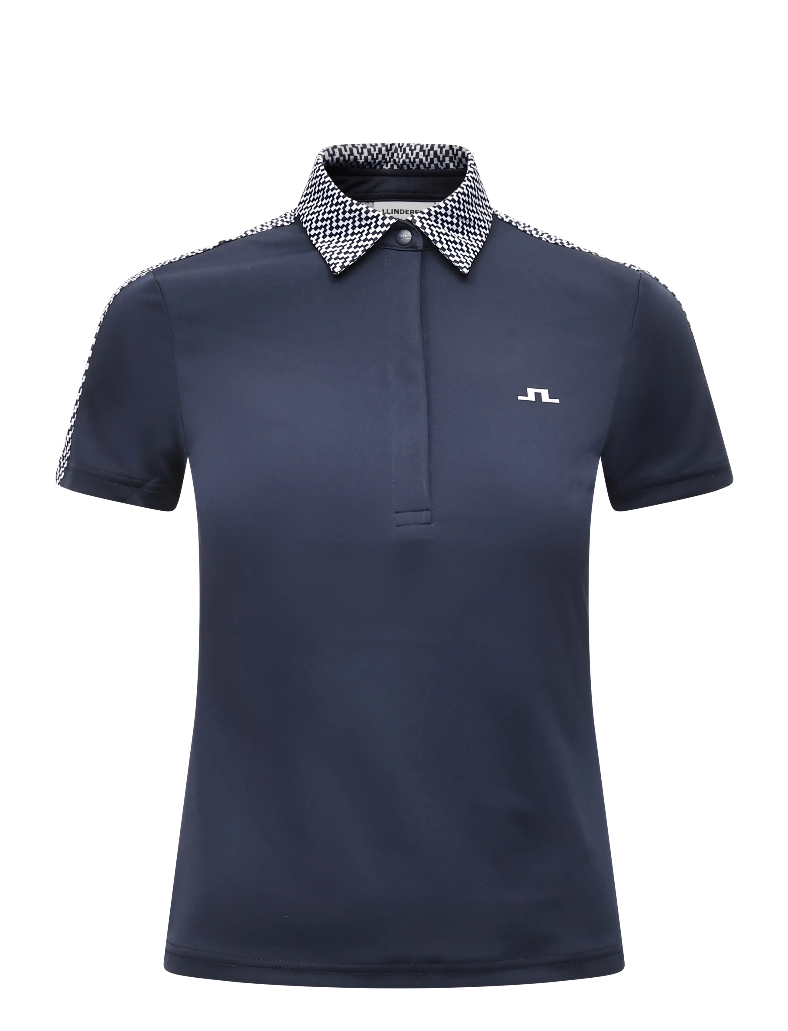 J. Lindeberg CARA POLO PRINT - J.Lindeberg - JL NAVY / navy