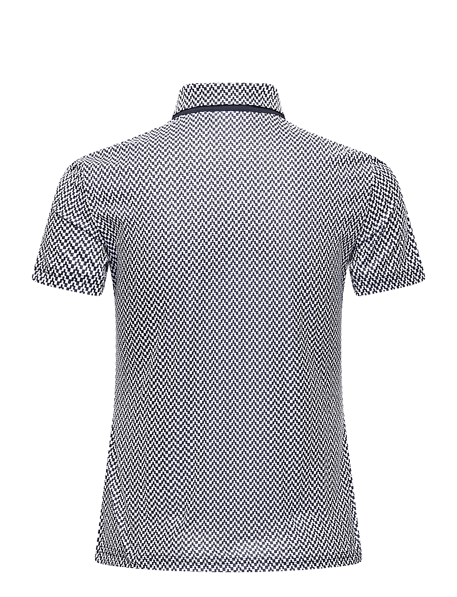 J. Lindeberg - CARA POLO PRINT - toppe & t-shirts - jl navy - 1