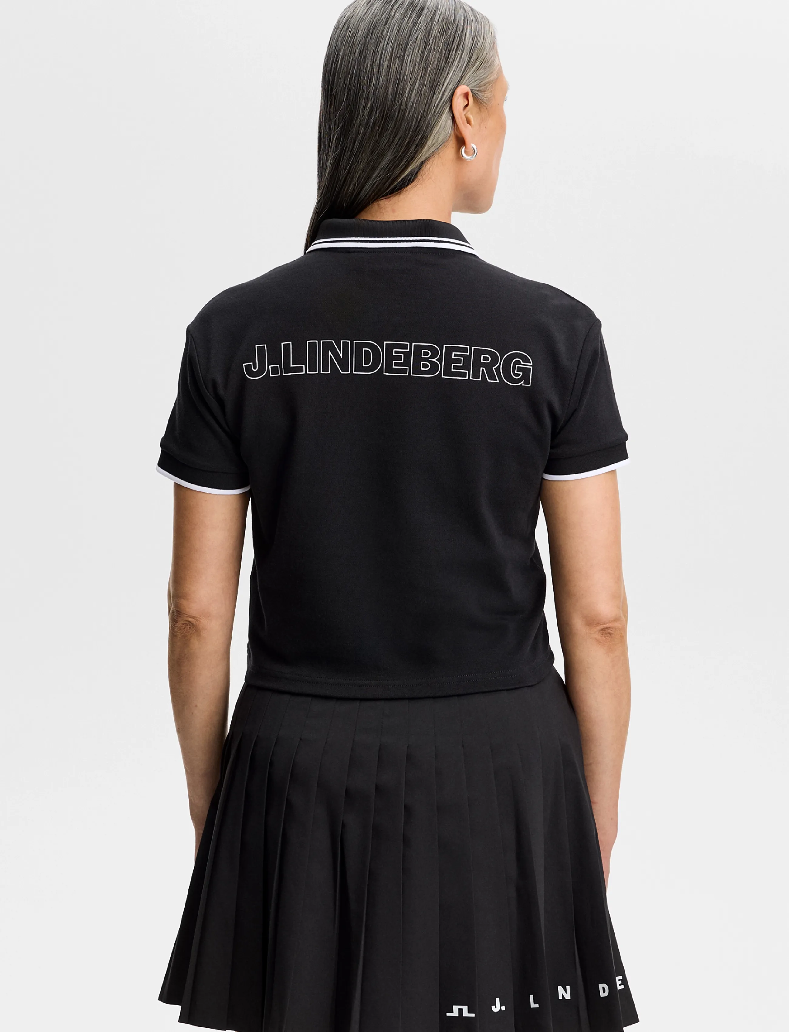 J. Lindeberg - CLARIS POLO - t-shirts - black - 4