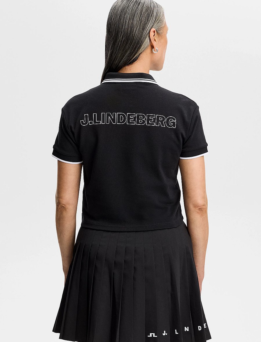 J. Lindeberg - CLARIS POLO - t-shirts - black - 4