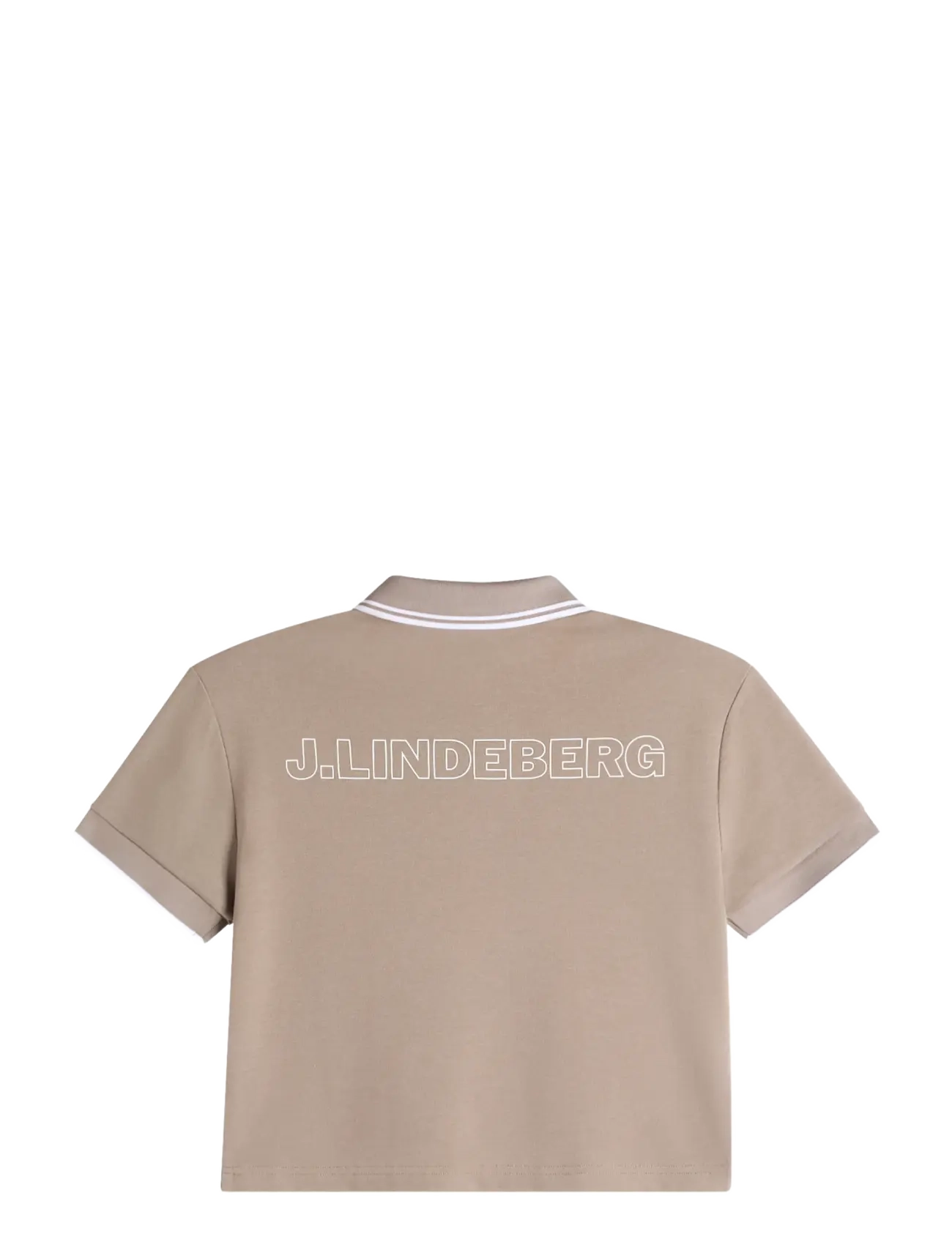 J. Lindeberg - CLARIS POLO - crop-tops - brindle - 2